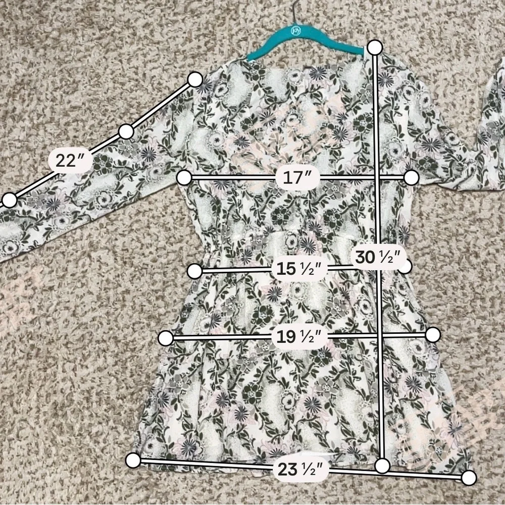 Free People Stealing Fire Mini Dress Boho Babydoll Cottagecore Festival Small - Picture 6 of 10